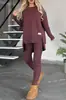 Chaqueta Casual de Color Sólido para Mujer con Manga Larga Ventilada y Cuello Redondo, Estación Independiente de Amazon 2024, Otoño/Invierno Transfronteriza