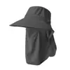 Sombrero de Protección Solar Integral para Mujer, Sombrero de Sol de Verano de Ala Ancha para Protección Facial y del Cuello, Sombrero de Protección UV para Ciclismo al Aire Libre y Recolección de Té