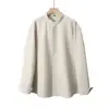 Tienda independiente para hombre Dongyu, Wish, Amazon, popular camisa de manga larga con cuello en V holgada de botones para todas las estaciones al por mayor