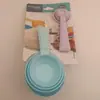Cuchara medidora de color, cuchara medidora combinada con báscula, juego de cucharas medidoras para condimentos, herramienta para hornear, juego de tazas medidoras, juego de cucharas medidoras combinadas