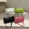 Bolso Sencillo de Color Sólido para la Axila para Mujer 2026 Nuevo Estilo de Verano Bolso de Mano Bolso para la Axila Elegante con Patrón de Piedra Bolso de Hombro para Viajes