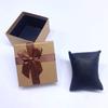 Nueva Caja de Relojes con Arte Latte Cruzado 8*9 Caja para Pulseras al por Mayor Caja de Joyería Empaque Caja de Regalo para Joyería