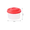 Mini botella de condimento estilo americano en existencia Salero y pimentero Botella de sal y pimienta Transfronteriza