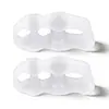 Separador de Dedos de Pie de Tres Agujeros, Juego de Corrección de Juanetes, Separador para Solapamiento del Hueso del Dedo Gordo del Pie, Almohadilla Separadora de Dedos Suave Anti-Abrasión