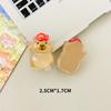 Creativo Transparente Capibara Resina Accesorios DIY Pegamento Crema Funda para Teléfono Móvil Zapatos con Agujeros Horquilla Cuerda Adhesivo Decorativo