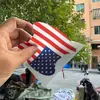 Amazon Bandera Americana Pegatina para Manija de Puerta de Coche Película Protectora para Tazón de Puerta Pegatina Resistente a Rayones Paquete de 4 Piezas