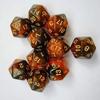 Dado Estrella Bicolor de 20 Caras Grupo de Running Acrílico Juego Digital Multilado Pecado Veinte Caras Pecado Estrella Cristal