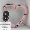 Nuevo Marco de Fotos de Amor Hueco de 40 pulgadas Globo de Película de Aluminio Decoración para Fiesta de Cumpleaños de Bebé Accesorios para Fotos de Boda