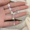 Collar con Borla de Calabaza Carácter Fu para Mujer Versátil Lujo Ligero Nicho Colgante Año Zodiacal Cadena para Clavícula Regalo para Novia Nuevo Modelo 2025
