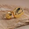 Anillo Metálico Retro Irregular Plegado Estilo Transfronterizo Europeo y Americano Diseño de Nicho Anillo para el Dedo Lujo Ligero Sensación de Alta Gama Joyería para la Mano Mujeres