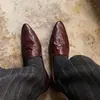 Zapatos casuales retro estilo francés para todas las estaciones, zapatos planos tipo abuela de comercio exterior transfronterizo, zapatos slip-on versátiles de cuero genuino para mujer de talla grande