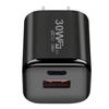 Cargador Mini PD de Nitruro de Galio de 30W Cargador PD de Nitruro de Galio de 20W Cargador Mini PD PD QC3.0