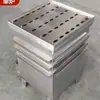 Acero Inoxidable 304 Horno de Vapor Sudoración Nuevo Tipo Estufa Sauna Bañera Sala de Sauna Horno Comercial a Prueba de Fugas Anti-tropiezo Horno de Vapor Seco
