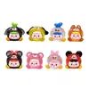 Figuras Transparentes Fofas de Brinquedo para Barracas, Acessórios DIY de Cola de Resina tipo Creme Chaveiros