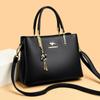 Bolso de mujer 2024 nueva moda bolso de mano de negocios transfronterizo retro de alta gama para ir al trabajo versátil multicapa bandolera