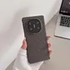 Funda Magnética de Succión de Fibra de Carbono para Negocios Adecuada para Teléfono Móvil Huawei Mate X3 X5 con Eje Central Mate X6 Anti-Caída Elegante