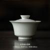 Juego de Té Kung Fu de Cerámica con Esmalte Verde Antiguo Tetera Dos Tazas Cuenco Taza Pequeña de Té Retro Gris Hierba Individual