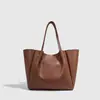 Bolsa Za Feminina 2026 Nova Grande Capacidade Couro Macio Saco Balde de Compras Bolsa Tote de Ombro Único Bolsa para o Dia a Dia Atacado