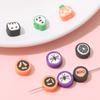 Juego de accesorios de aleación acrílica de calibre 24 para Halloween, caja para pulseras y collares de cuentas hechos a mano, material de joyería