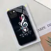 Item popular transfronteiriço: Capa de Celular iPhone 18 Pro com Símbolo Musical Estilo Artístico, Capa Protetora iPhone Air Única e Personalizada