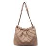Bolsa de Basura Axila Bolsa Grande para Mujer 2025 Nueva Moda Otoño e Invierno Bolsa de Viaje Gran Capacidad Bolso de Hombro con Cadena