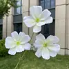 3 Cabezas de Flores Gerbera de Color Té con Leche, Artificiales, para Boda y Decoración del Hogar, Flores Falsas, Venta al por Mayor