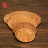 Conjunto de porta-copos de rattan do Vietnã, base para xícara de chá, base para panela, porta-copos, tapete de rattan, conjunto, vendas diretas da fábrica, feito à mão