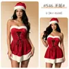 Comércio Exterior Xianyi Transfronteiriço Lingerie Erótica Uniforme de Natal Roupa de Tentação Conjunto Sexy Puro Desejo Sedução Qqnys46