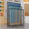 Expositor de Cortinas, Cartão de Cores de Tecido para Casa, Amostra de Tecido, Estande de Exposição