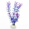 Plantas Aquáticas Simuladas para Aquário, Aquário, Paisagismo de Plantas, Coqueiros Simulados, Decorações para Aquário de Estimação, Grama de Plástico Variada de 20cm