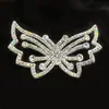 Accesorios para el Cabello de Ropa de Mariposa de Gama Alta, Accesorios para Joyería DIY de Diamante Completo, Pasadores Decorativos Huecos de Pedrería
