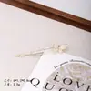 Grampo de Cabelo para Mulheres com Acabamento de Luxo, Presilha de Cabelo com Strass, Acessório de Cabelo Tipo Presilha Reta, Franja Lateral, Tendência de Verão 2026 Novo Modelo