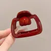 Pinza para el Cabello Estilo Nuevo 2026, Pasador Exquisito y de Alta Gama para Peinados Recogidos en la Parte Trasera de la Cabeza, Pinza de Tiburón Grande para Cabello Grueso