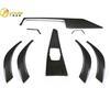 Adecuado para BMW Serie 34 F 30 320/330LI 430 425i 3GT interior/paquete de fibra de carbono real de carbono seco