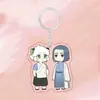 Historia de Batalla de Luo Xiaohei 2 Película de Anime Merchandising Colgante Acrílico para Mochila Llavero Lindo Versión Q