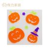 Calcomanías de Gel para Ventana de Halloween Juguetes para Niños Gel Suministros para Vacaciones Calcomanías para Refrigerador Pared Lisa
