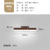 Lámpara Frontal de Espejo Lámpara de Pared LED Nórdica de Madera Maciza Lámpara de Tocador Moderna Simple para Baño Lámpara de Mesita de Noche Estilo Japonés