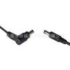 Cable de Datos y Alimentación Personalizado Dc5521 Cabeza Recta a Dc5521 Codo 90 Grados Cable de Conexión de Alimentación Dc Macho a Macho