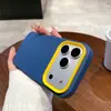 Funda Tres en Uno Color Sólido Mate Casual Adecuada para iPhone 16 Pro Max Apple 17 Teléfono Móvil 15/14 Silicona