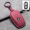 Adequado para Capa de Chave Bmw X5 Modelo Antigo X3 Masculino X6 Concha X1 Fivela X2 High-End X4 Bolsa de Couro Metal 5 Series Recorte de Carro