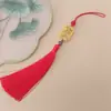 Guanshan Yue Producto Nuevo Marca Buda Tailandés Colgante de Borla Estilo Chino Espiga Joyería para Coche Linterna Marcador de Libros Accesorios para Ropa