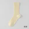 Meias Finas de Verão para Mulheres, Meias Arrastão de Malha de Algodão Bambu, Meias Respiráveis Estilo Ballet para o Verão, Adequadas para Combinar com Sapatos Pequenos de Couro, Meio da Panturrilha, Sem Costura