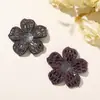 Pinza para el pelo hecha a mano DIY de flor de cinco pétalos con diamantes de imitación, estilo coreano, decoración para zapatos, broche, accesorio para la ropa