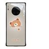 Conejo Rosa Funda para Teléfono Adecuada para Huawei P80 P70 Luminoso Mate70 Samsung Xiaomi Vivo Oppo Pareja de Dibujos Animados
