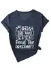 Amigo, ¿incluso Amazon eBay Sitio Independiente Camiseta Casual Cómoda para Mujer de Cuello en V y Manga Corta Comercio Exterior