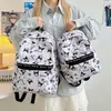 Mochila Escolar Hello Kitty Linda de Hombro Estudiante Dibujos Animados Hello Kitty Escuela Secundaria y Preparatoria Mochila de Viaje para el Campus
