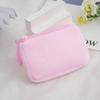 Monedero Cuadrado de Color Sólido Color Caramelo Mochila Escolar Pequeña Rellena Bolsa para Auriculares Mochila Casual Linda