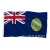 Territorios Británicos de Ultramar Región de la Commonwealth Banderas Bermudas Islas Caimán Territorio Británico del Océano Índico Terranova