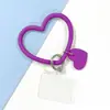 Pulsera de Silicona Redonda con Explosiones Transfronterizas Lanyard para Teléfono Móvil Llave Pulsera de Muñeca Antiperdida Anticaída para Teléfono Móvil Llavero para Teléfono Móvil