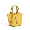 2026 Novo Modelo Bolsa Saco, Bolsa Cesta, Bolsa Feminina, Bolsa de Mão em Couro Genuíno TC, Bolsa para Mamãe, Bolsa para Casamento de Noiva, Sensação de Alto Padrão